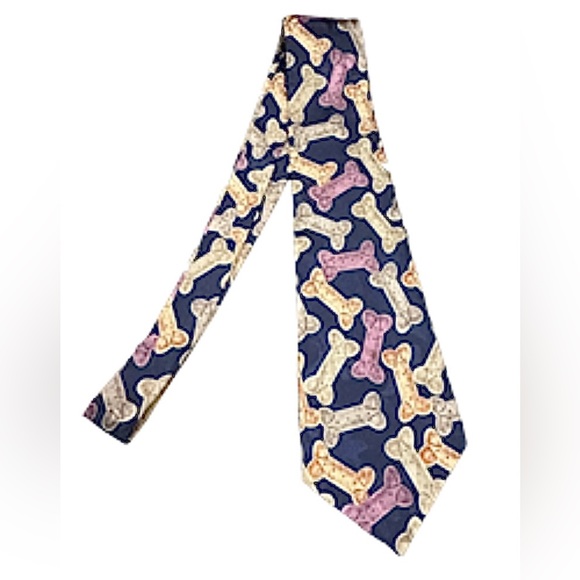 🦴🐶 DOG BONE TIE!! DESIGNS BY A.ROGERS TIE! PERFECT FOR THE “DOGGY DADDY” 🐶🦴 - Picture 10 of 11